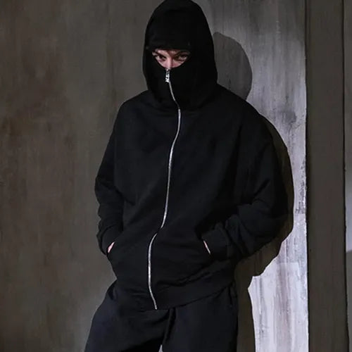 HOODIE NINJA CON BALACLAVA