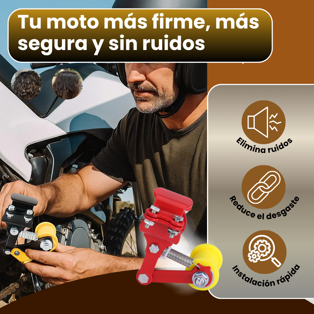 MaxTensor ¡Prolonga la vida útil de tu kit de arrastre! 🏍️