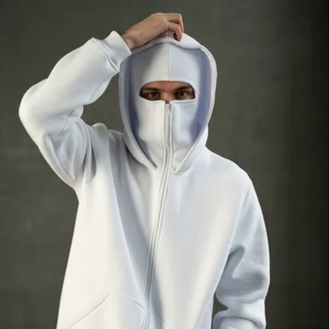 HOODIE NINJA CON BALACLAVA